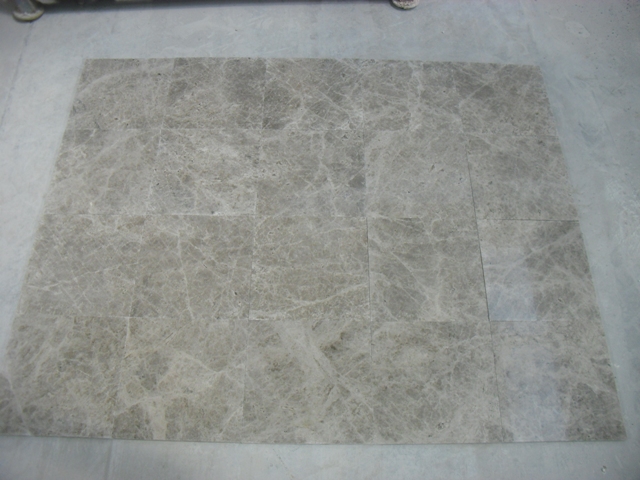 18x18 Silver Polished Marble Premium